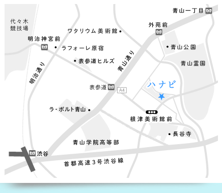 株式会社ハナビ　地図